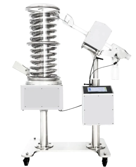 Tablet Deduster with Metal Detector