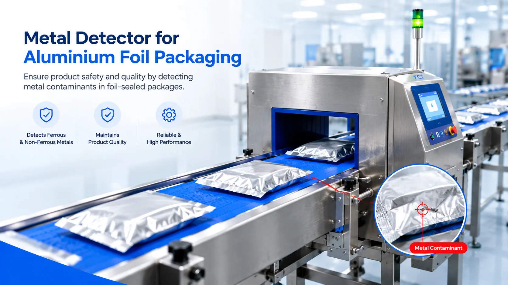 Detecting Metal in Aluminium-Foil Packs: How Foil Metal Detectors Work