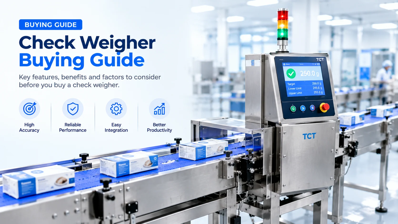 Check Weigher Buying Guide: Choosing by Pack Weight, Line Speed and Accuracy